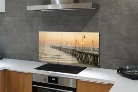 Panel szklany do Kuchni Klasyczne Molo w Gdańsku