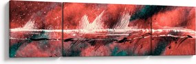 Obraz - Wybuch nafty (170x50 cm)
