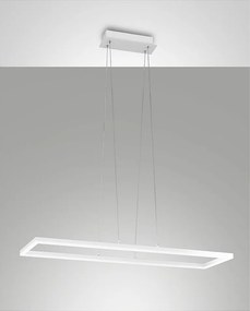 Lampa sufitowa wisząca LED Bard 52W biała 3394-45-102 Fabas Luce