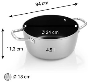 Tescoma Zapiekanka GrandCHEF+ 24 cm, 4,5 l, śred. 24 cm