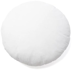 Białe wypełnienie do poduszki Kave Home Fluff, ø 45 cm