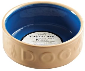 Kamionkowa miska dla psa Mason Cash Cane Blue Dog, ø 15 cm