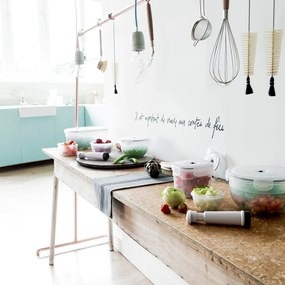 Zestaw 3 pojemników próżniowych na żywność z pompką Compactor Food Saver