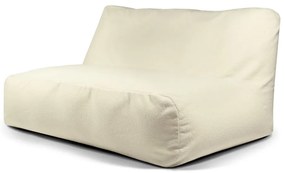 Kremowy worek do siedzenia z materiału bouclé Sofa Tube 160 – SLOWDOWN