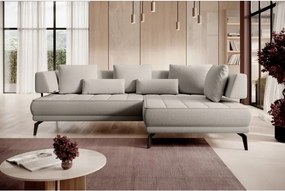 Narożnik GIOTTO L Prawostronnyelektryczna regulacja siedziska tkanina PERFECT HARMONY 04 WERSAL