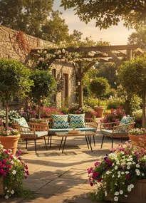 Rattanowa sofa ogrodowa B8-M97