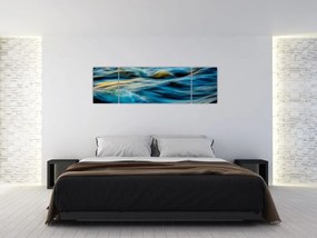 Obraz - Fale (170x50 cm)