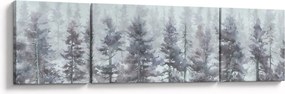 Obraz - Pine forest II, aquarel (170x50 cm)