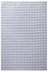 Dywan pluszowy 3D Ambiance srebrny 80 cm x 150 cm