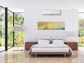 Obraz - Obraz statku ma morzu (170x50 cm)