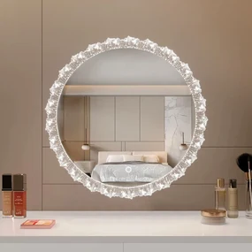 LUSTRO ŚCIENNE LED KRYSZTAŁOWE 60cm YH-3561