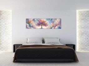 Obraz – Drzewo życia w chmurach (170x50 cm)