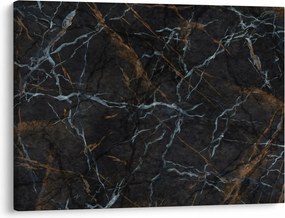 Obraz - Czarny marmur (70x50 cm)