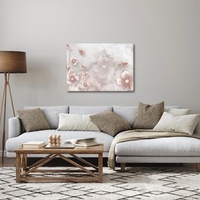 Obraz - Różowe kwiaty (70x50 cm)