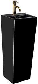 Umywalka ceramiczna wolnostojąca Kamila Black