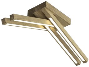 Spot-Light 2246474 - LED Przysufitowy żyrandol LINUS 4xLED/4,5W/230V matowy dąb