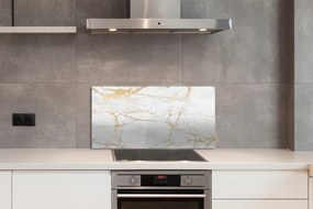 Panel szklany do Kuchni Marmurowy Akcent Wnętrza