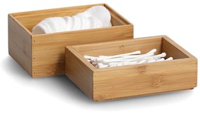 Organizer na kosmetyki, bambus, 2 sztuki, ZELLER