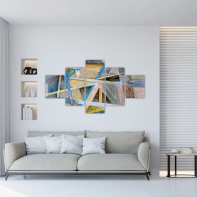 Obraz - Abstrakcja (125x70 cm)