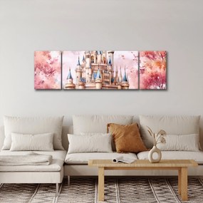 Obraz - Bajkowy zamek (170x50 cm)