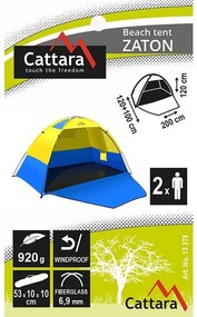 Cattara Namiot plażowy Zaton, 200 x 120 x 120 cm