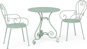 Stalowy okrągły stolik ogrodowy ø 70 cm Etienne – Bizzotto