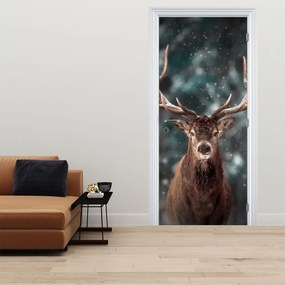 Fototapeta na drzwi - Majestat jelenia (95x205cm)