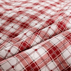 Narzuta na łóżko TARTAN HEART, kolorowa Rozmiar: 170 x 210 cm