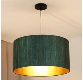 Brilagi - Lampa wisząca BOSTON ROLLER 1xE27/15W/230V Ø45 cm zielono-złota
