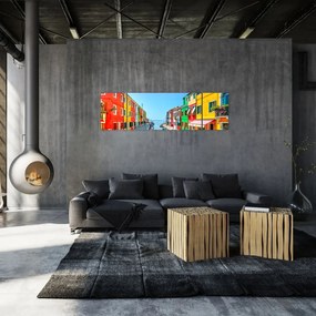 Obraz - Wyspa Burano, Wenecja, Włochy (170x50 cm)