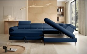 Narożnik EMPOLI L Prawostronny z funkcją spania Prawostronny w ktaninie ARAGON 79 WERSAL