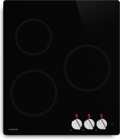 Klarstein Kochheld 45cm Płyta Indukcyjna 3 Strefy Gotowania Czarny