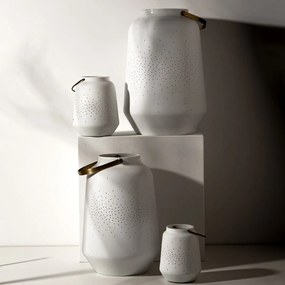 Biała porcelanowa LAMPA rozmiar XL (30 cm)