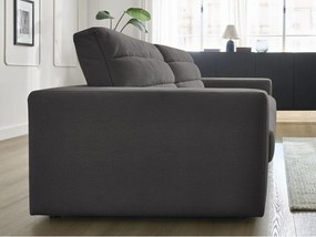 Czarna aksamitna sofa 276 cm Sierra – Bobochic Paris