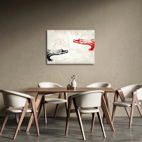 Obraz - Krokodyle (70x50 cm)