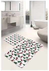 Dywaniki łazienkowe zestaw 2 szt. 60x100 cm Tartan – Mila Home