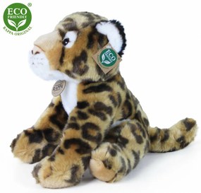 Pluszowy gepard siedzący 30 cm ECO-FRIENDLY