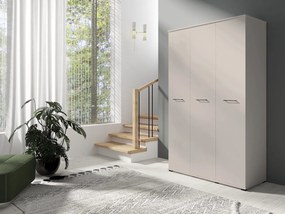 Szafa Otwierana Trzydrzwiowa 120cm x 200cm KASZMIR | Półki + Wieszak