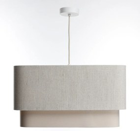 Lampa wisząca KWADRO DUO 002 51x47cm kremowa BPS KONCEPT