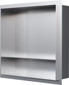 Półka wnękowa ścienna ze stali nierdzewnej NT303010X