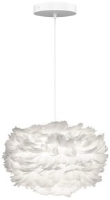 Biały kabel wiszący do lamp UMAGE Rosette, dł. 210 cm