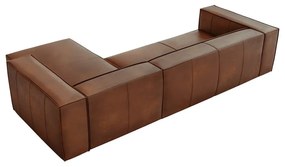 Koniakowy skórzany narożnik (prawostronny) Madame – Windsor &amp; Co Sofas