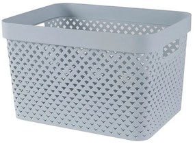 Jasnoniebieski plastikowy pojemnik 35,5x26x22 cm Pure – Curver