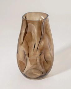 Wazon Bronze Wave II 13x13x26 cm