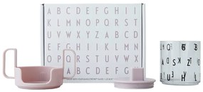Jasnofioletowy kubek dla dzieci Design Letters Grow With Your Cup