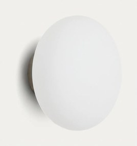 Biało-czarny kinkiet ø 15 cm Bamila – Kave Home