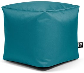 Turkusowy dziecięcy worek do siedzenia Cube M – So Soft?