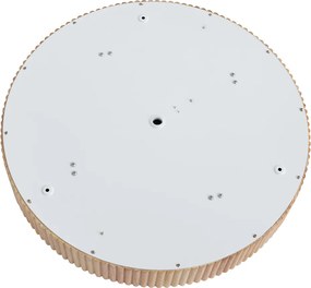 Lampa sufitowa Japandi drewniana 50 cm 4-źródła światła - Lyra