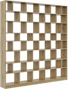 Ogromny regał na książki biblioteczka dąb artisan W0-B06