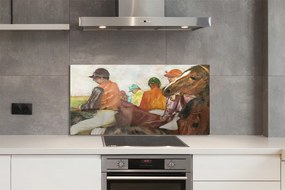 Panel nad Blat Kuchenny Dżokeje - Edgar Degas